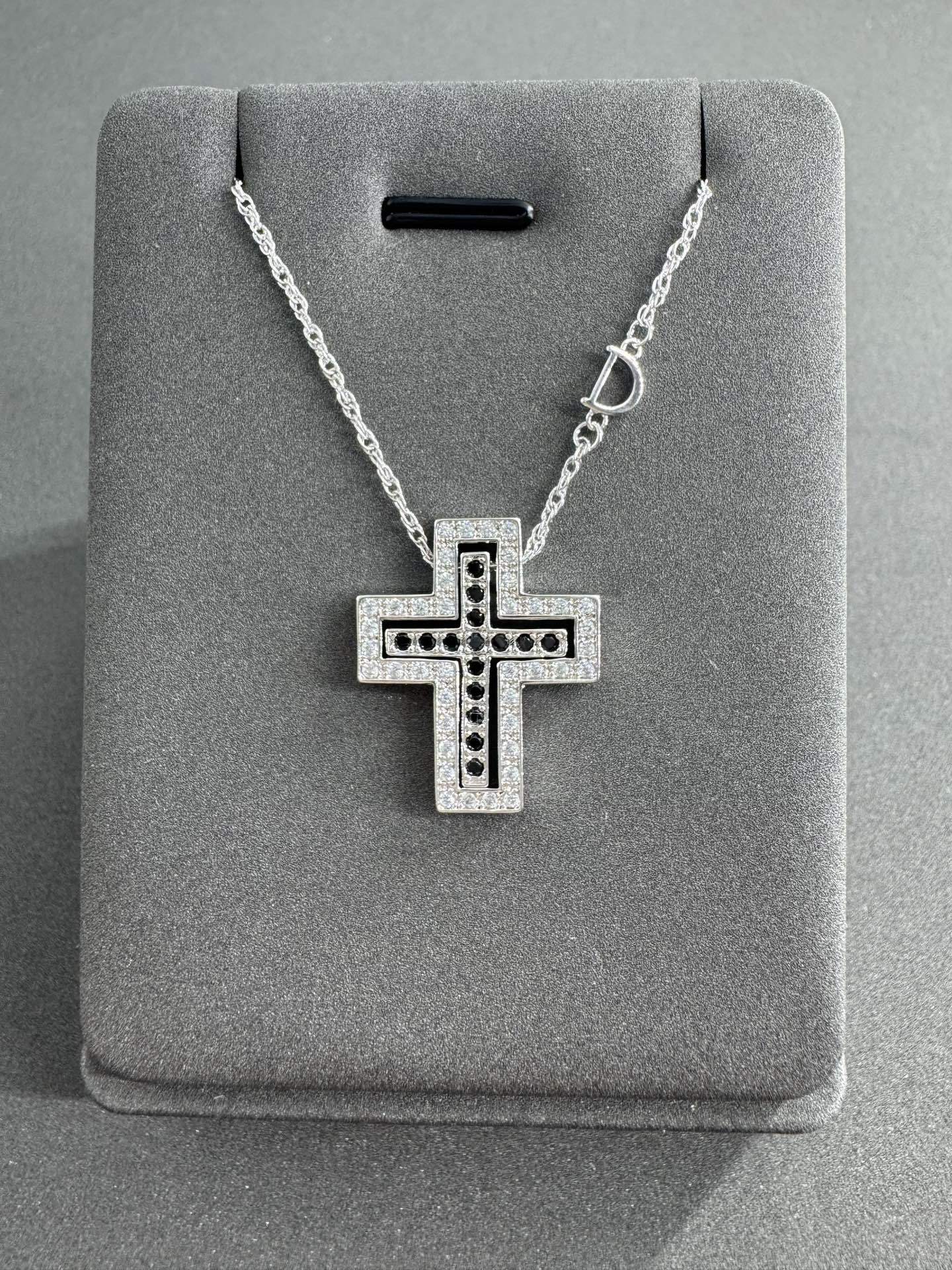 Chrome Hearts D Cross Pendant Necklace